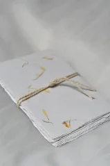 Ruční papír A5 I Upcyklovaný