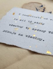 Vánoční text "v dospělosti už vím"