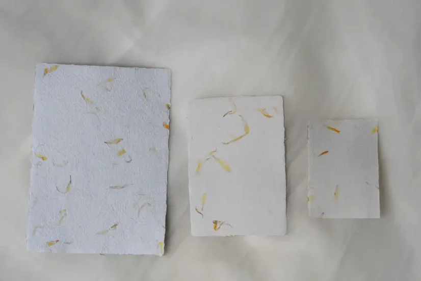 Ruční papír A7 I Upcyklovaný